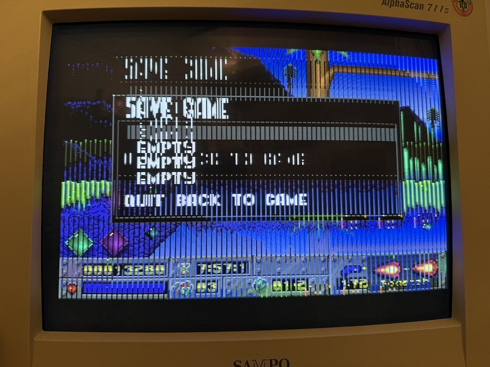 Jazz Jackrabbit frozen while saving Jazz Jackrabbit frozen while saving