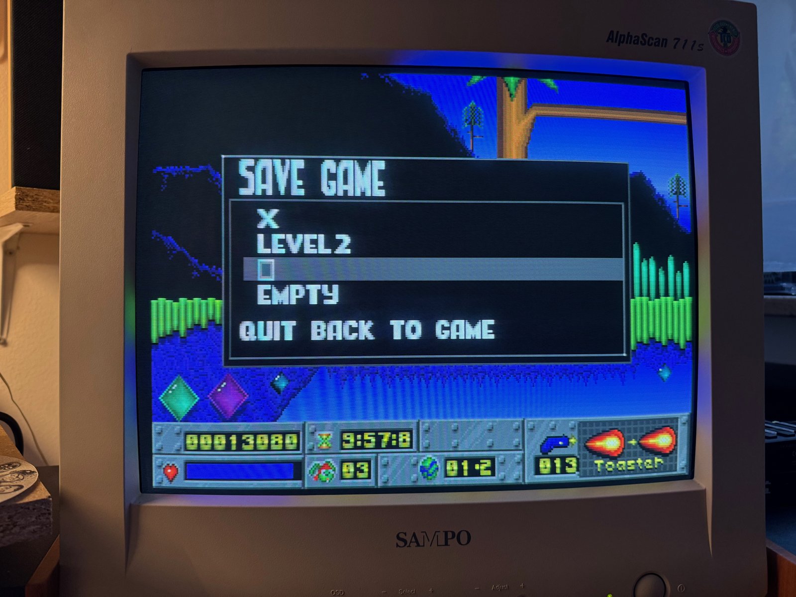 Saving works after installing the Sound Blaster Pro driver Saving works after installing the Sound Blaster Pro driver