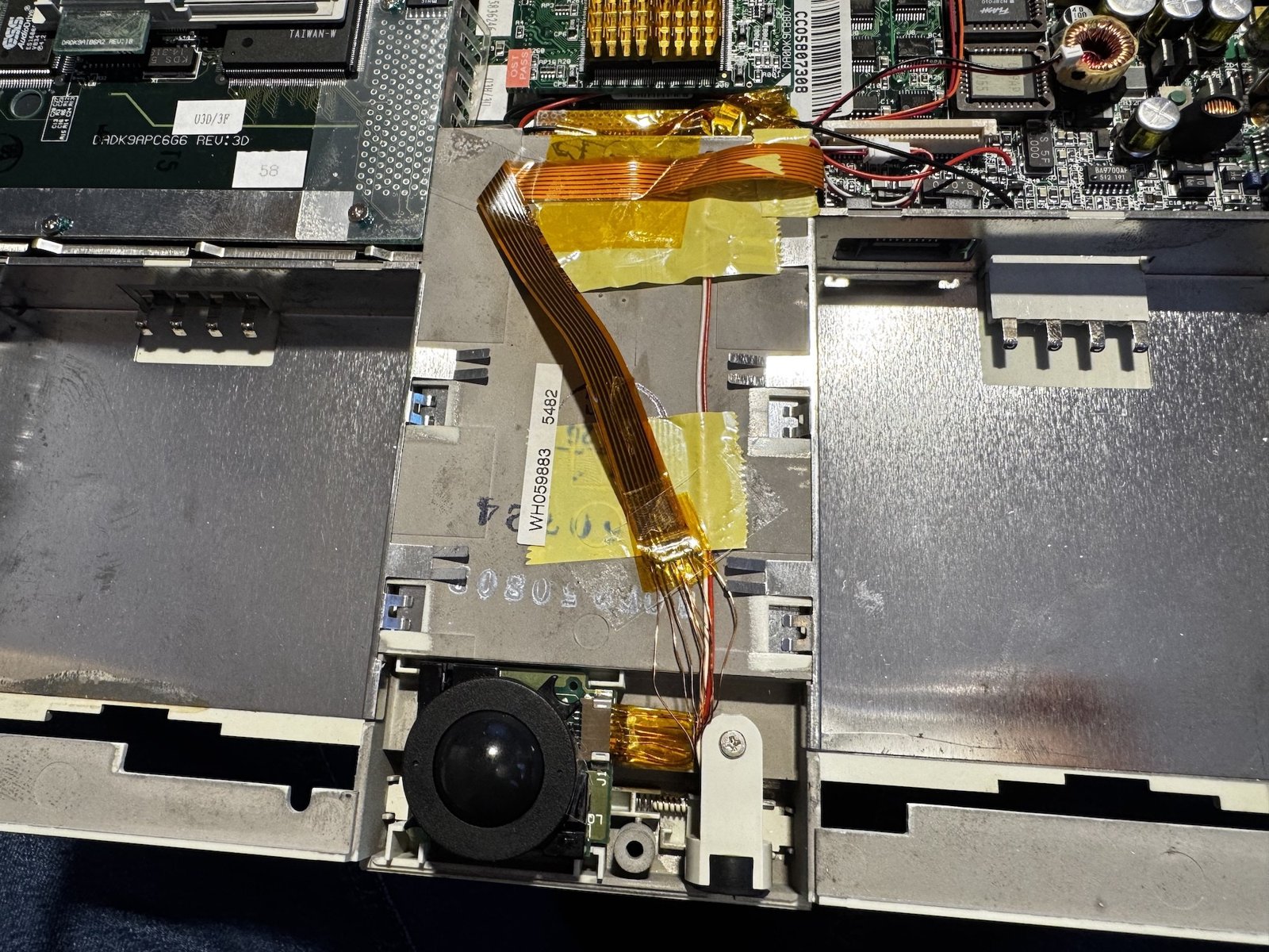Fixing a broken flex cable
