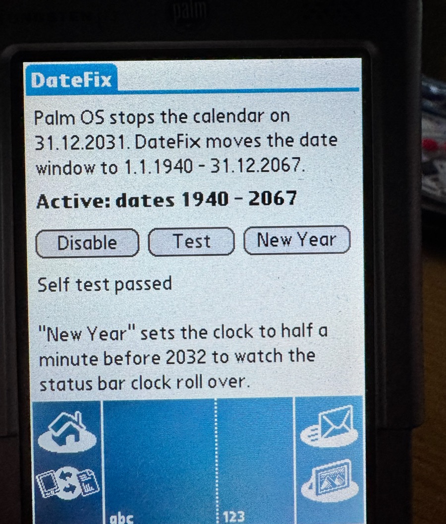 The first version of DateFix (1.0): 
