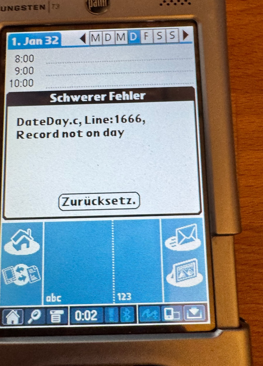 Calendar on 1 January 2032: 