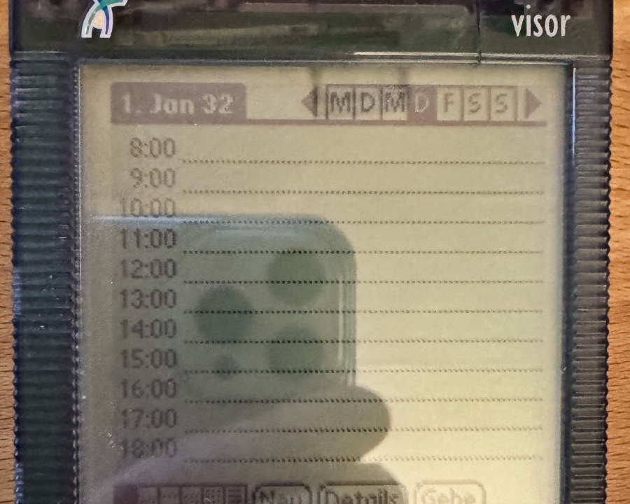 Date Book+, day view: 