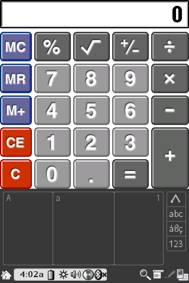 Cobalt's calculator after waking up Cobalt's calculator after waking up