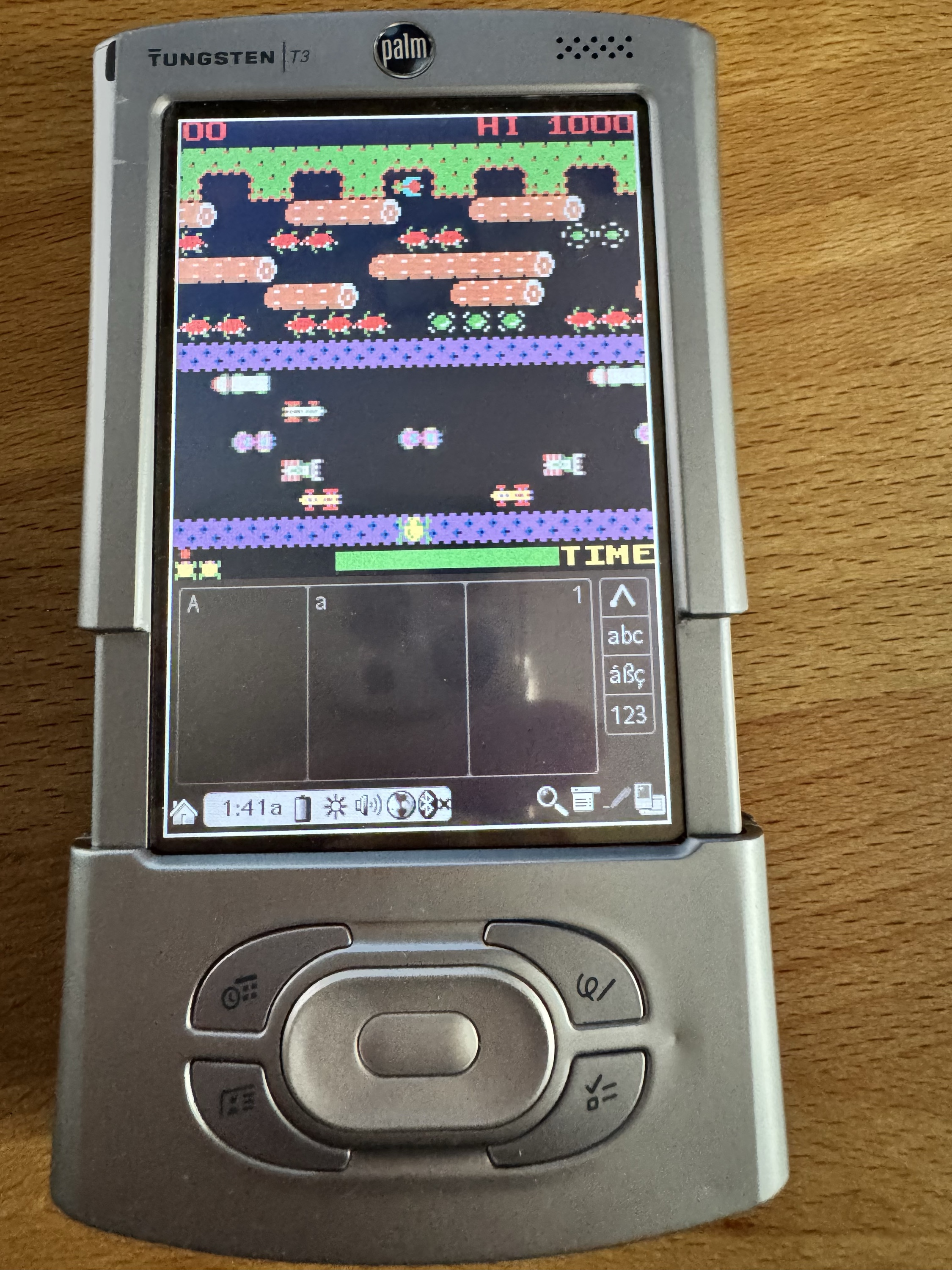 Froggy running on Palm OS Cobalt Froggy running on Palm OS Cobalt