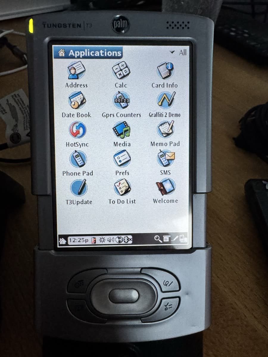 Palm OS 6 Cobalt on a Tungsten T3, Part 2